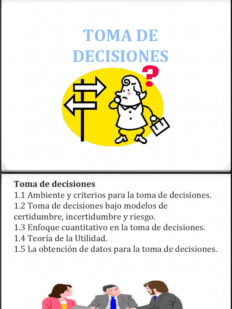 Estrategias para la Toma de Decisiones | PDF | Toma de decisiones ...