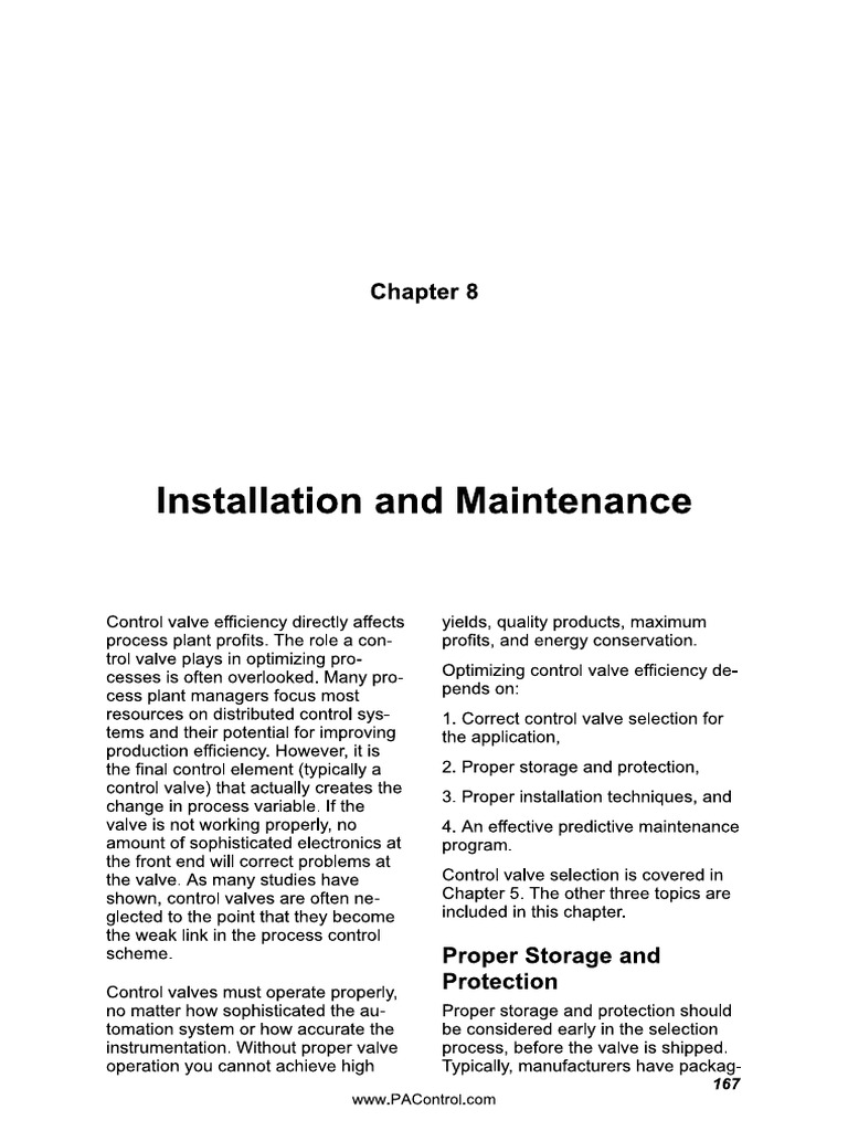 Installation and Maintenance - 250910 - 200914 | PDF