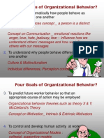 Organizational Behavior and Conflict