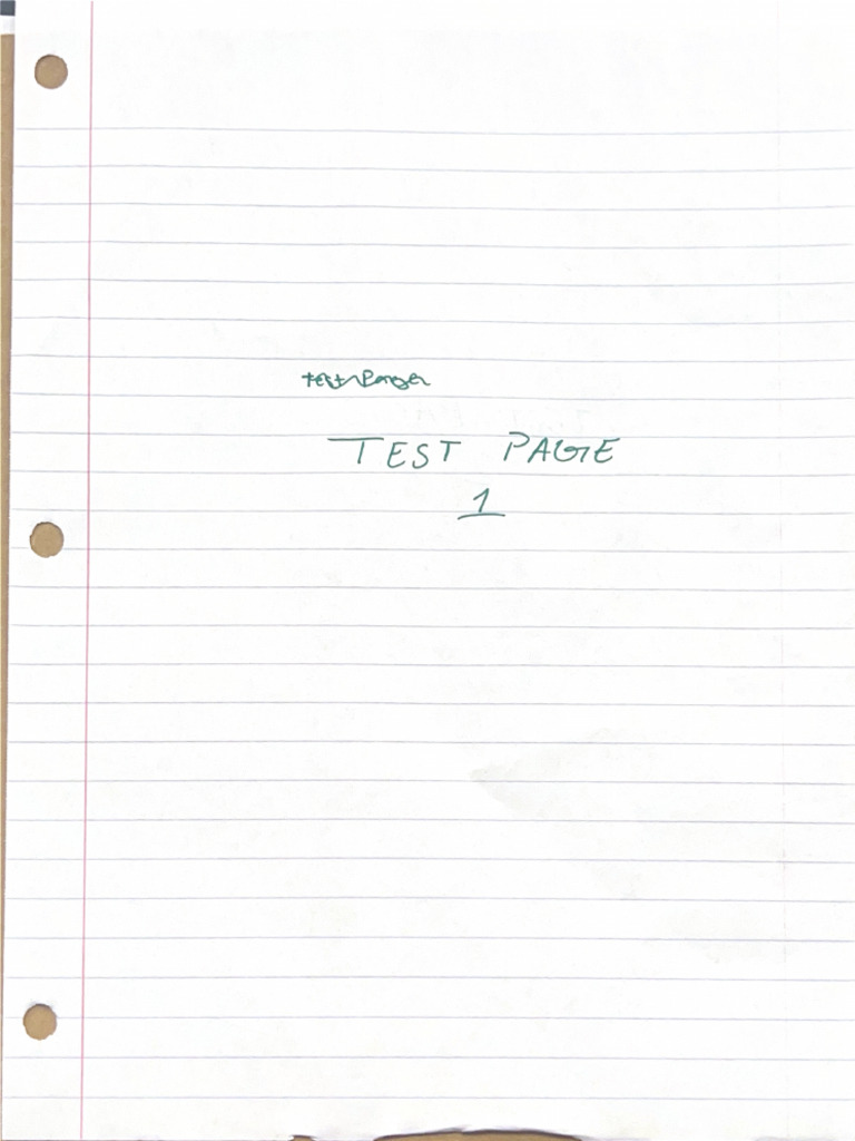 Test Scan | PDF