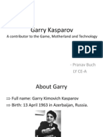 Presentation Garry Kasparov