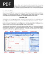 Microsoft Excel - Intro