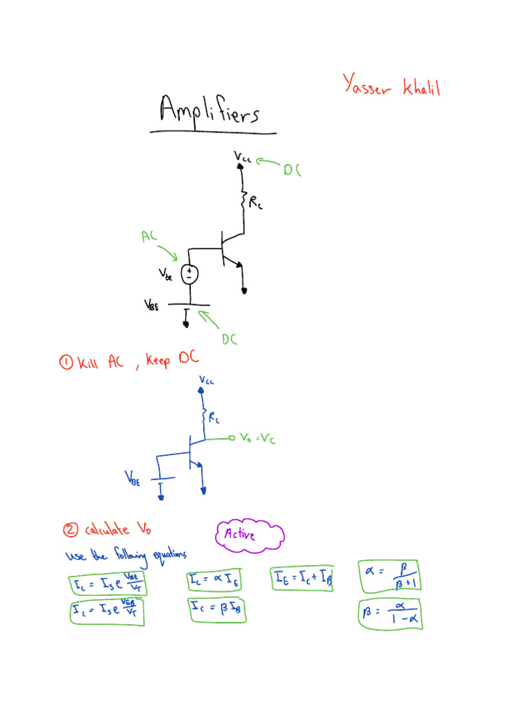 Chapter 4 Part 2 Transistors Pdf Electricity Electromagnetism