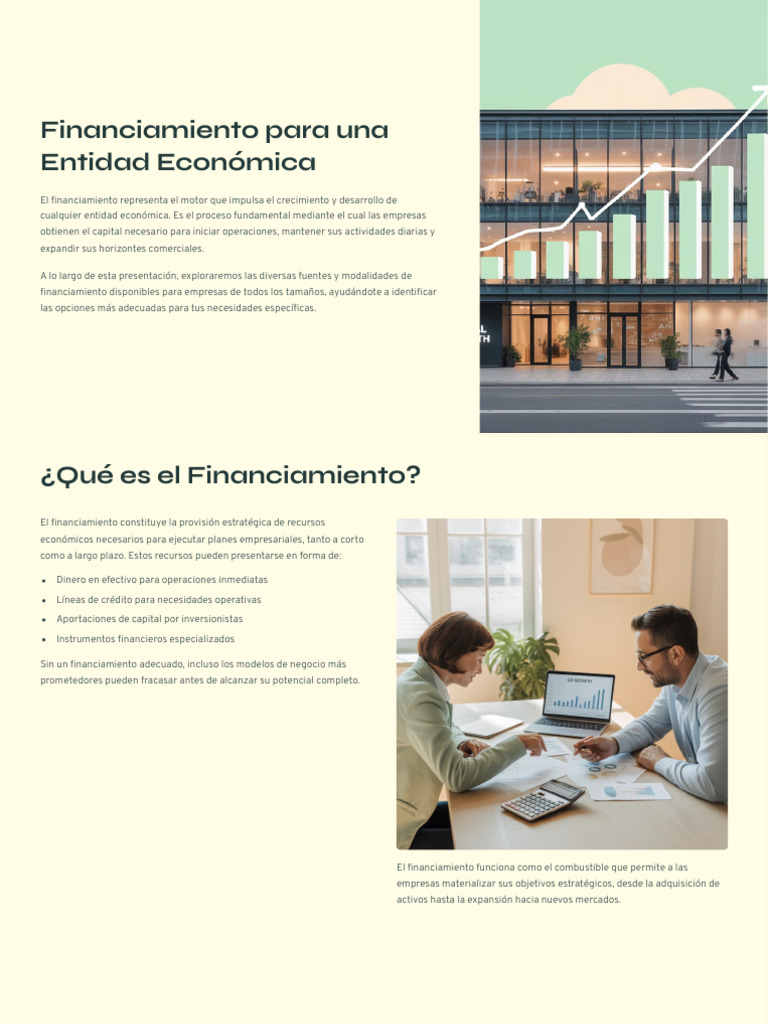 Fuentes de Financiamiento Empresarial | PDF | Business | Bancos