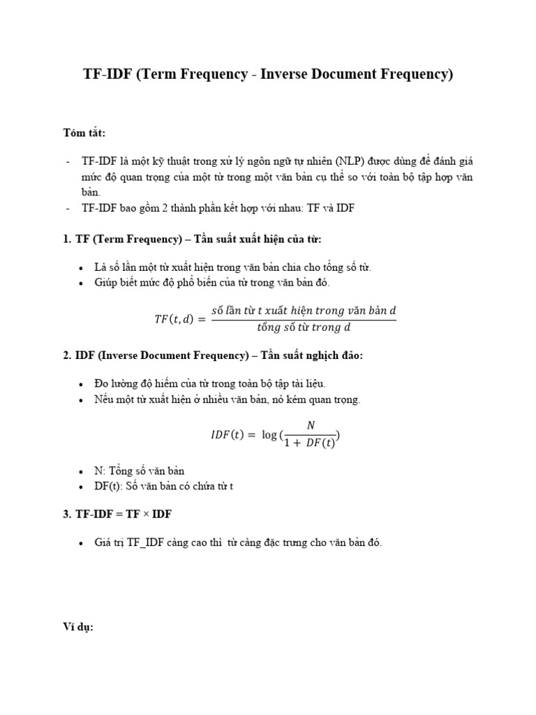 TF Idf | PDF