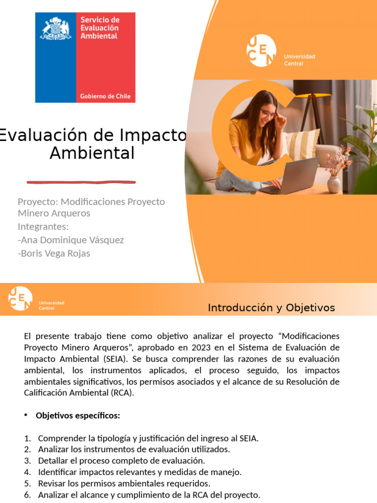 Evaluación Ambiental Proyecto Arqueros | PDF | Evaluación de impacto ...