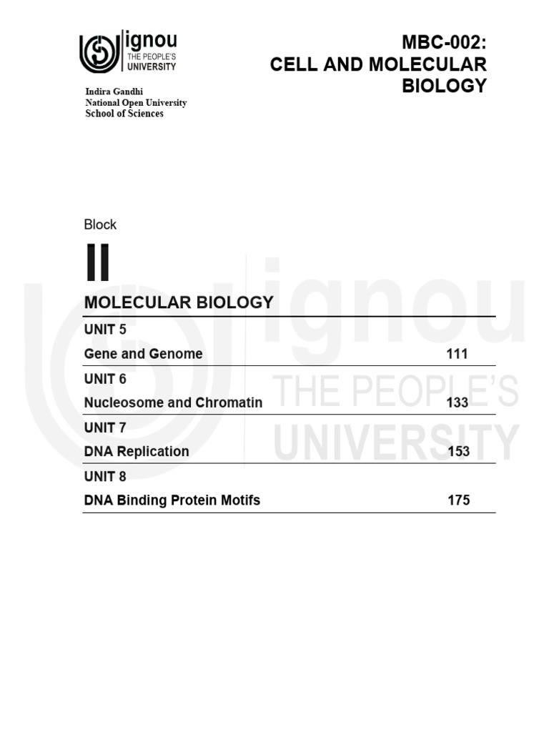 Block 2 | PDF | Rna | Dna