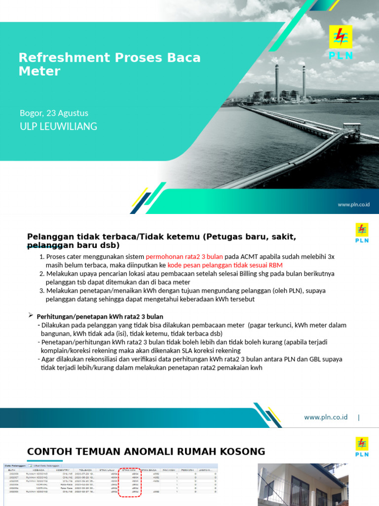 Proses Pembacaan Meter PLN yang Efektif | PDF