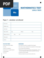 Ks2 Sats Maths 2011