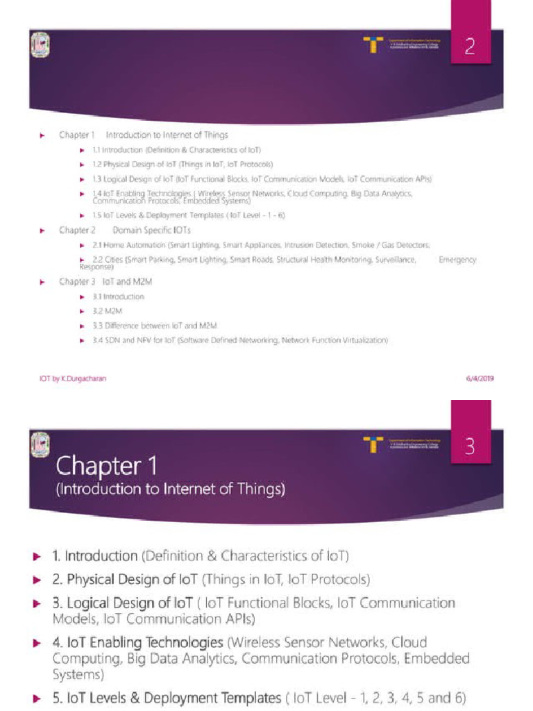 Iot First Unit | PDF