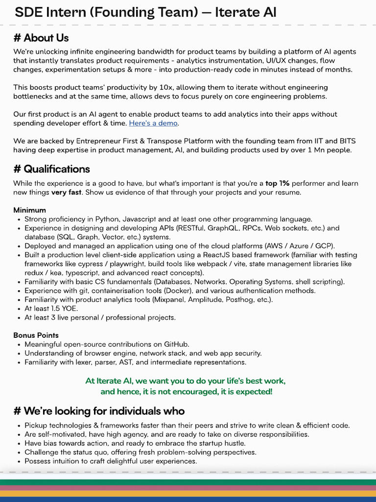 AI-Driven Product Development Intern | PDF | Artificial Intelligence ...