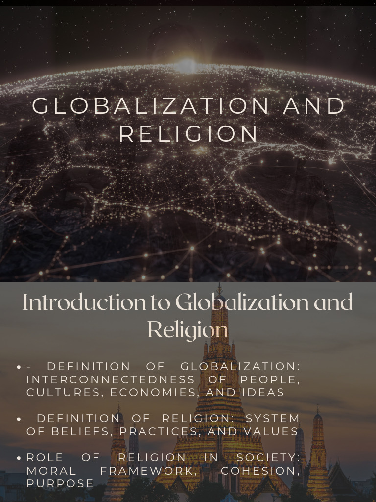 Globalization's Impact on Religion | PDF