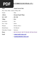 Download My Curriculum Vitae by Ponidi Sain SN92566644 doc pdf