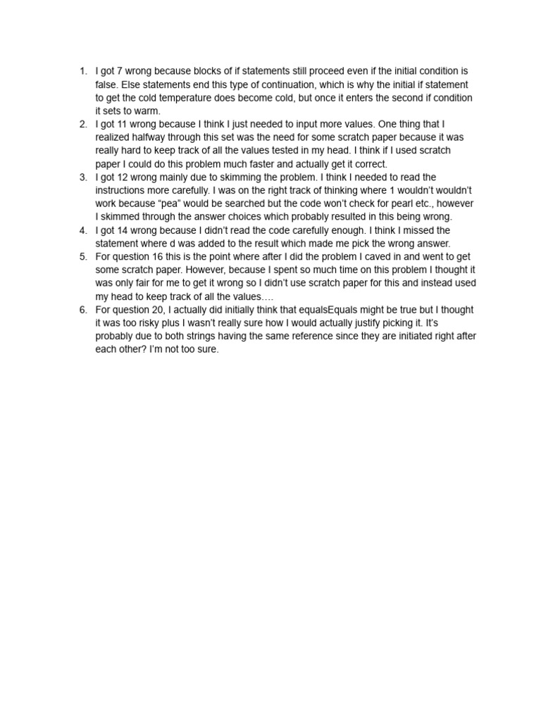 William Hsieh - AP Classroom MC Unit 3 | PDF