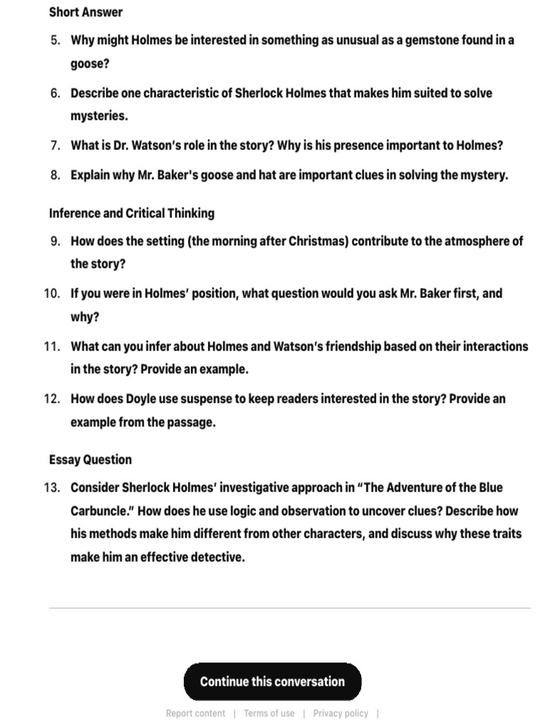 ChatGPT - Comprehension Exam Challenge 2 | PDF