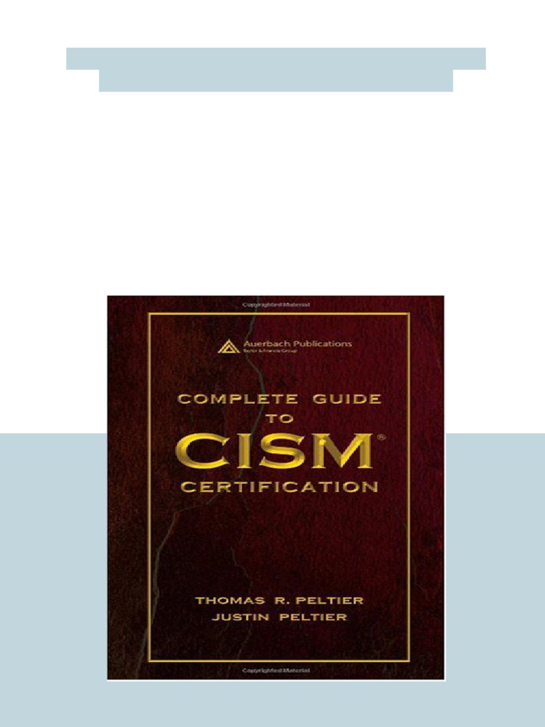 Cism Pdf Download – Cism Certification Pdf – WHKRQ