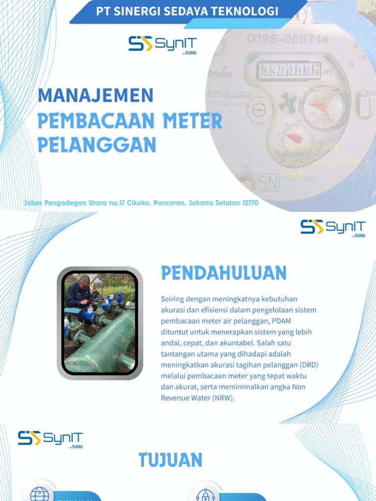 Manajemen Pembacaan Meter Pelanggan PDAM | PDF