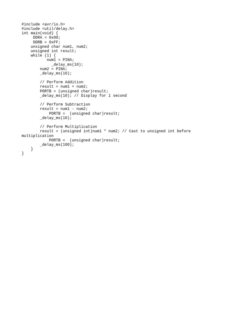 Exp1 - Student Activity Program Arduino 315338 | PDF