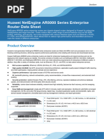 Huawei NetEngine AR600 Series Enterprise Routers Datasheet | PDF ...