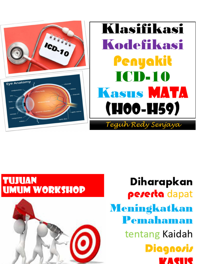 Klasifikasi Kodefikasi Penyakit ICD 10 Kasus Mata PDF