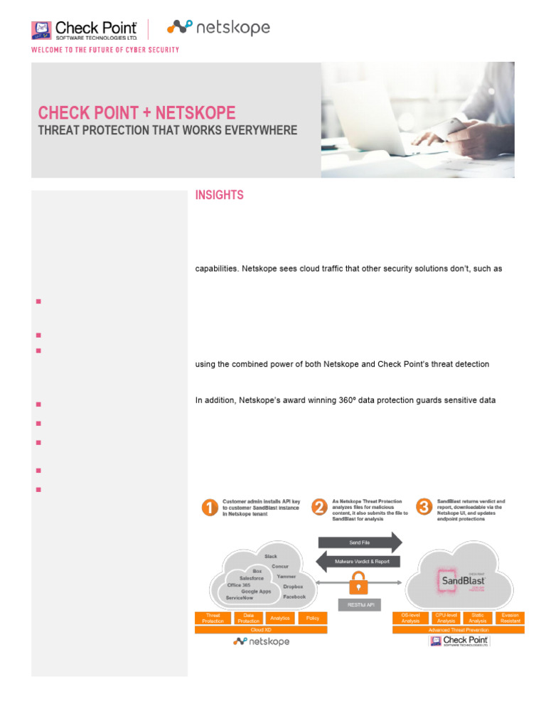 Check Point and Netskope Cloud Security Solutions | PDF | Malware ...