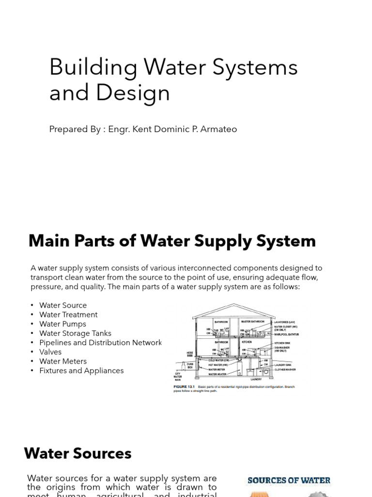 Building Water Systems and Design | PDF | Water Purification | Water ...