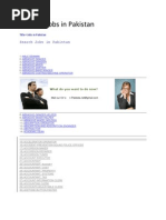 Download Jobs in Pakistan by Shahzad Asghar Arain SN92568919 doc pdf