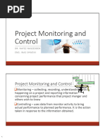 Project Monitoring Control Template | PDF | Computing