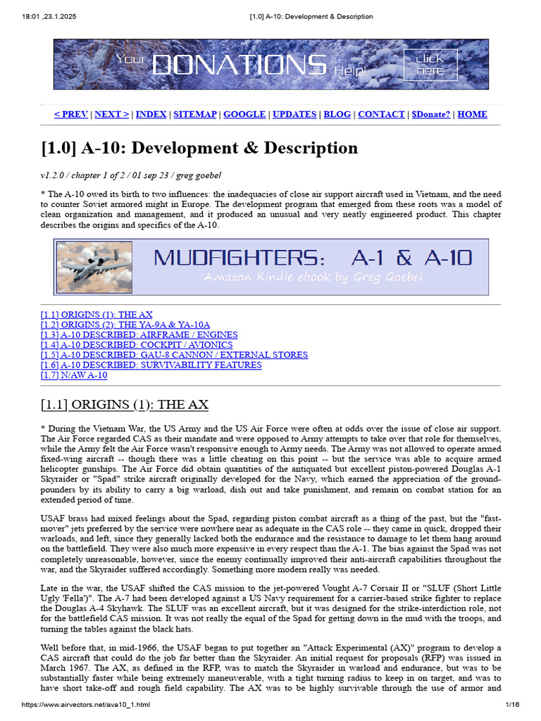 (1.0) A-10 - Development & Description | PDF | Shell (Projectile ...