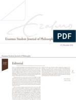 Erasmus Student Journal of Philosophy #1 (December 2011) 