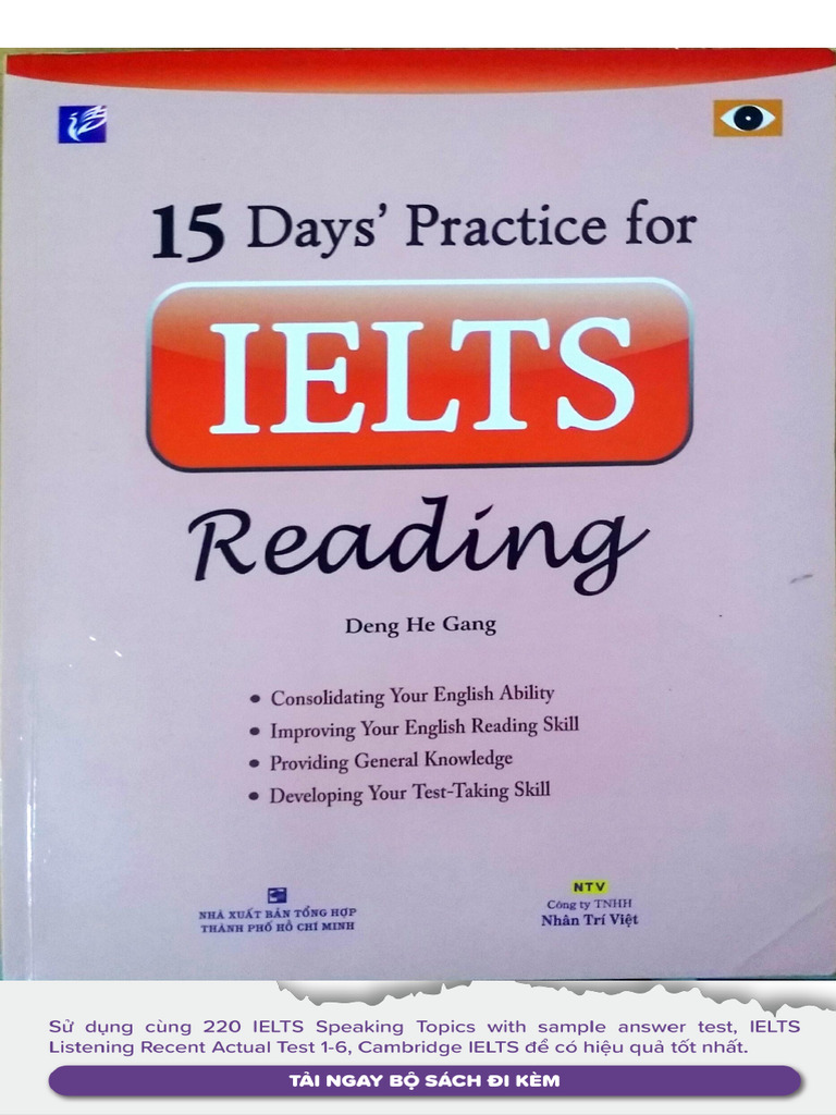 15 Day's Practice For IELTS Reading | PDF
