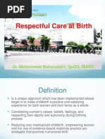 Baharuddin_Respectful Care at Birth