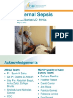 Bartlett Maternal Sepsis