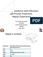 Upreti_Ensuring Newborns With Infections Get Prompt Treatment Nepal