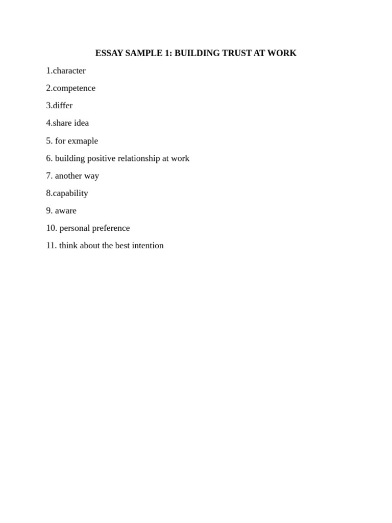 Trust | PDF