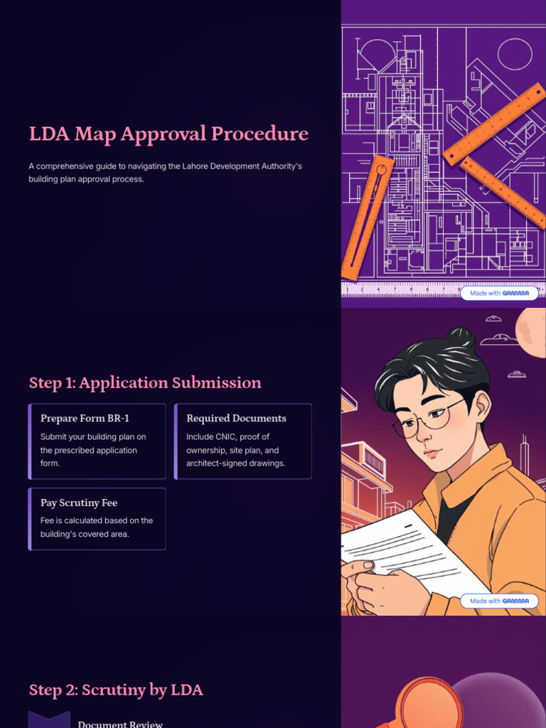 LDA Map Approval Procedure | PDF | Regulatory Compliance | Fee