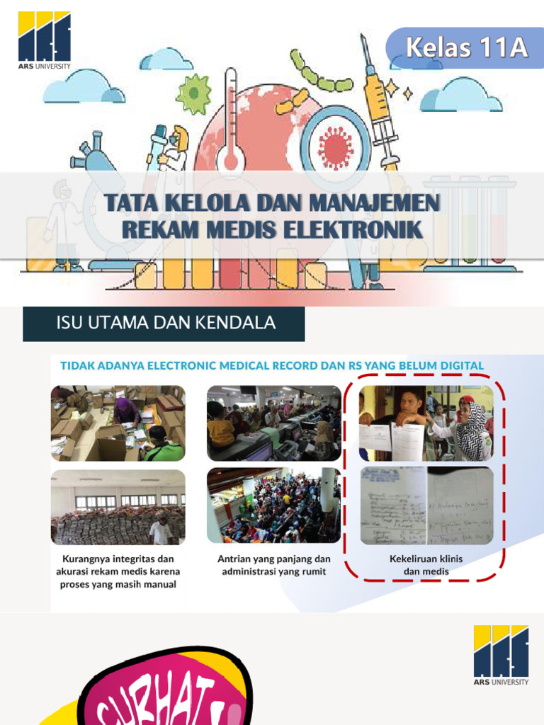 Tantangan Tata Kelola Rekam Medis Elektronik | PDF