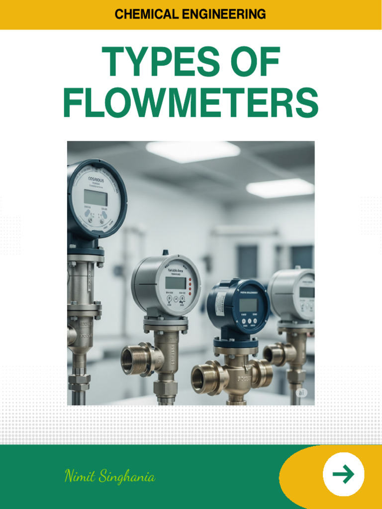 Types of Flowmeters in Chemical Engineering | PDF | Flow Measurement ...