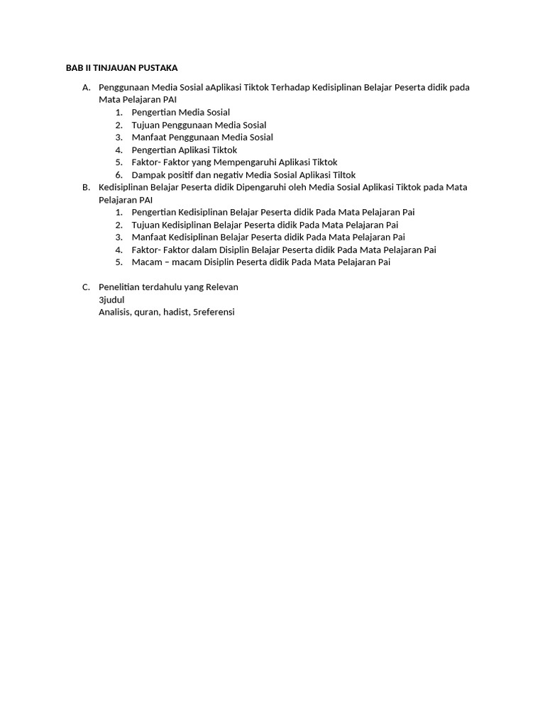 Bab 2 | PDF