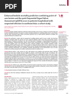 Mottling Score - ICM 2011 | PDF | Shock (Circulatory) | Sepsis