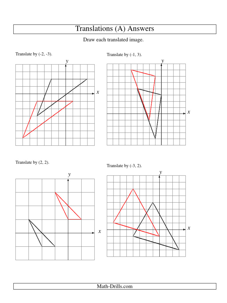 Translations, Reflections, Rotations | PDF