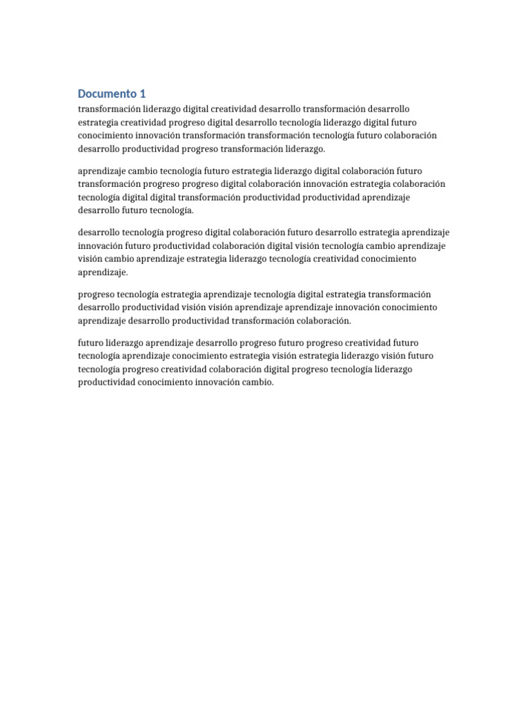 Documento 1 | PDF