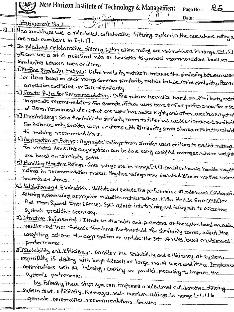 RS Assignment No 2 | PDF