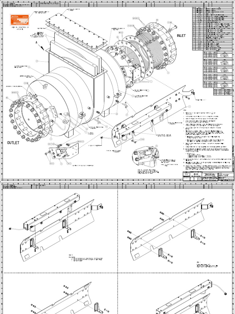Inlet: View in Direction of Arrow | PDF | Mechanical Engineering