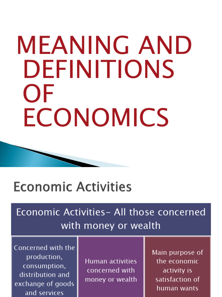 Understanding Economic Activities | PDF | Economics | Macroeconomics