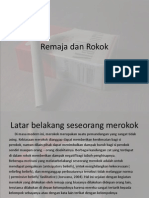 Remaja Dan Rokok