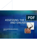Assessing the Nose and Sinuses