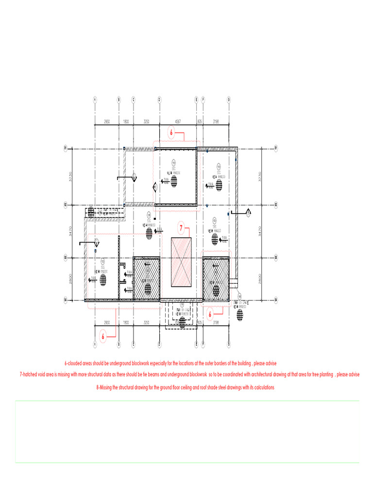 Structural Drawing Review and Feedback | PDF | Architectural Elements ...