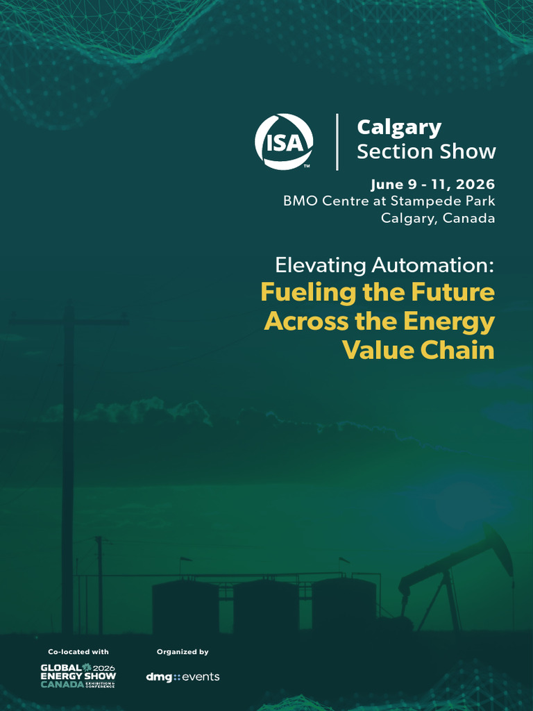 ISA Calgary Show 2026: Automation Insights | PDF | Automation | Project ...