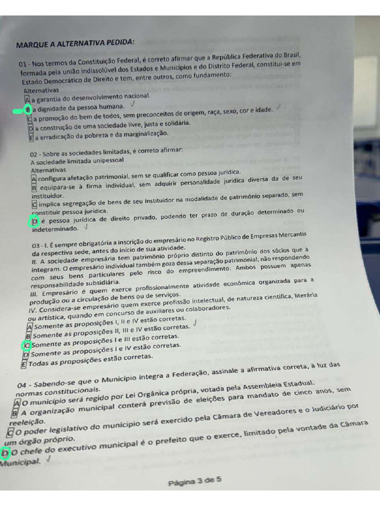 Provas 1 e 2 | PDF